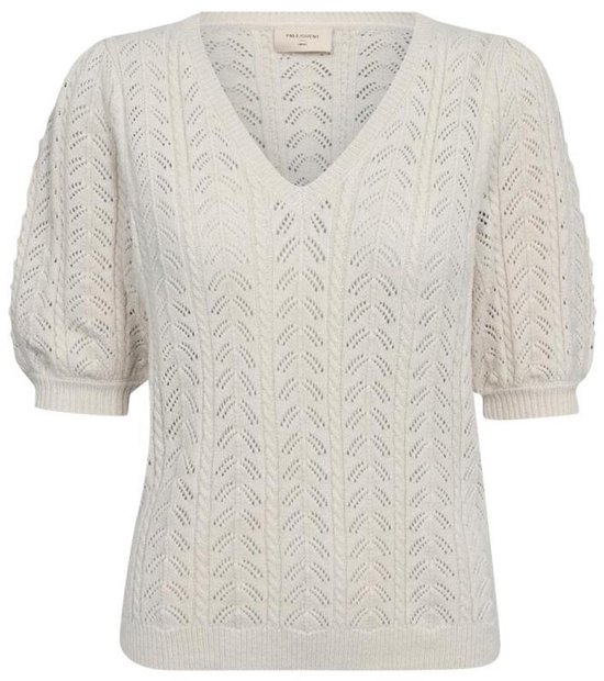 Freequent Trui Fqclarry Pullover 206707 Moonbeam Melange Dames Maat - XL