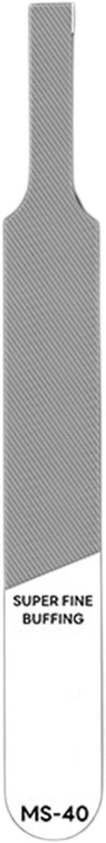 Polijstvijl Set - Slijpsteen Modelbouw - Detail Slijpen - Spiegelgepolijst Glas - 11 cm Lengte - Metaal