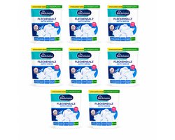 Dr. Beckmann Vlekkenzout Activ-Wit 8 x 400 g – Oxi-Power Voordeelverpakking voor Witte Was