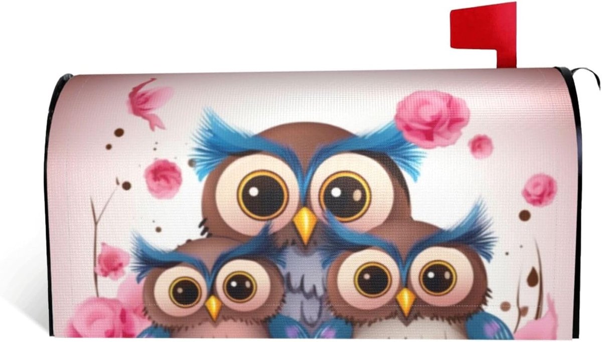 Brievenbus Cover - Brievenbushoes Magnetisch - Tuin Decoratie - Waterdicht Oxford Materiaal - 25.5 x 21 inch - Zwart