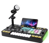 DJ Set voor Kinderen met Bluetooth & Microfoon - Oplaadbare DJ Mixer - Muziekspeelgoed - Karaoke - Educatief Speelgoed vanaf 3 Jaar