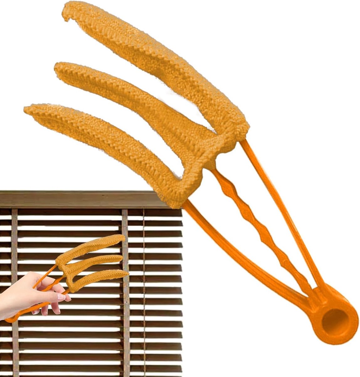 Jaloezie Reiniger - Raamborstel Spleetreiniger - Stof Verwijderen - Ergonomisch Handvat - Niet gespecificeerd - Niet gespecificeerd