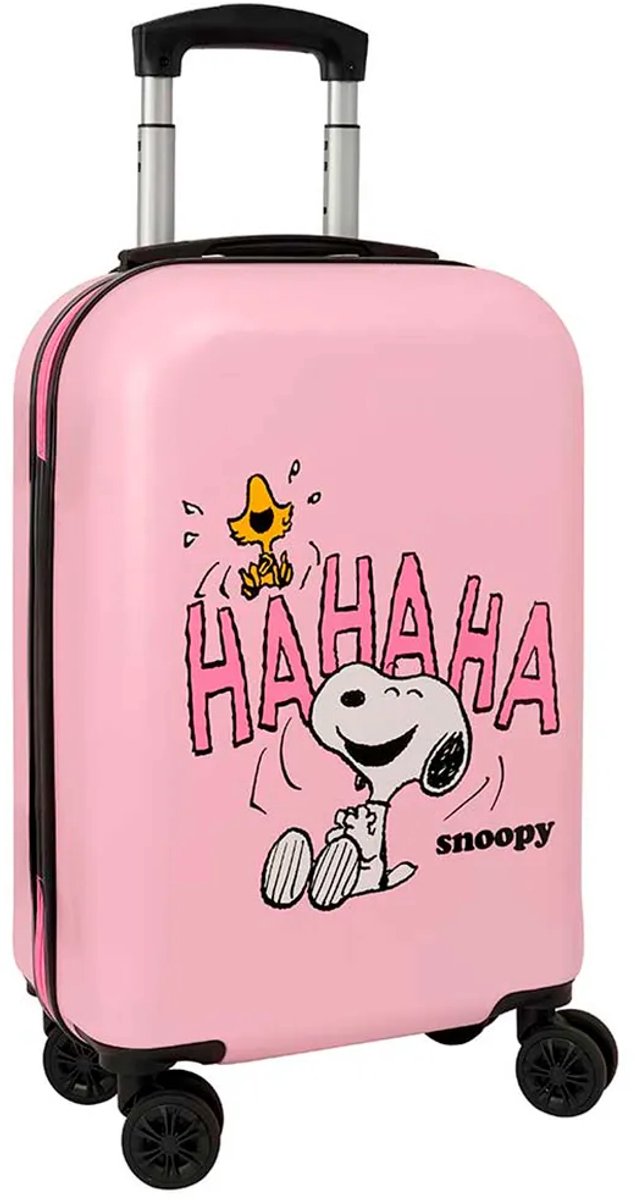 Safta Snoopy 20´´ 40.1l 34.5x20x55 Cm Reistas Met Wielen Roze Kinderen
