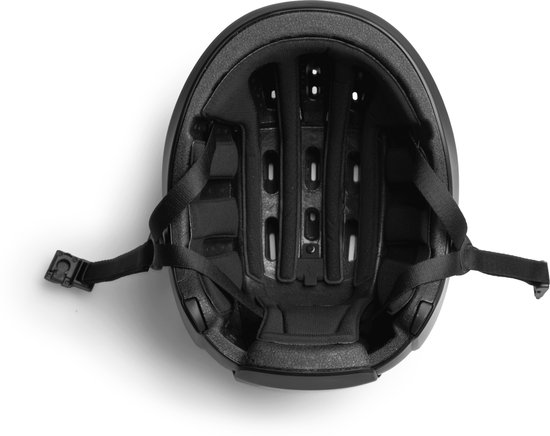headfirst Echo Pro fietshelm met LED remlicht - Beige - M/L (55-61 cm) - SafeFit aanpasbare fietshelm voor e-bike, stadsfiets, step & skate - magnetische sluiting — afbeelding 4