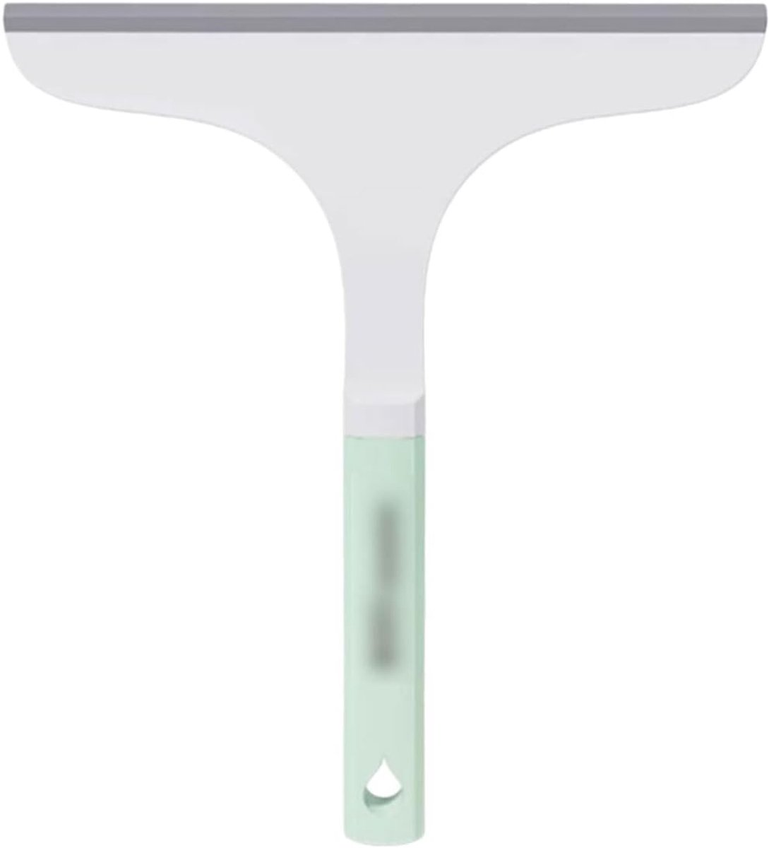 Rakels voor Ramen - Raamwisser Douche - Snel Oppervlakken Reinigen - Zachte Rubberen Strip - 25 cm - Groen