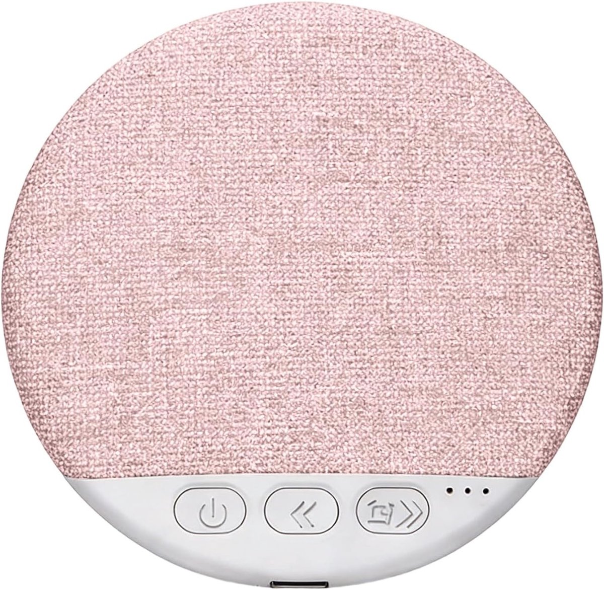 Platte Luidspreker - Kussen Speaker - Rustige Slaap - Beengeleiding Technologie - 9.6 x 9.6 x 1.1 cm - Roze