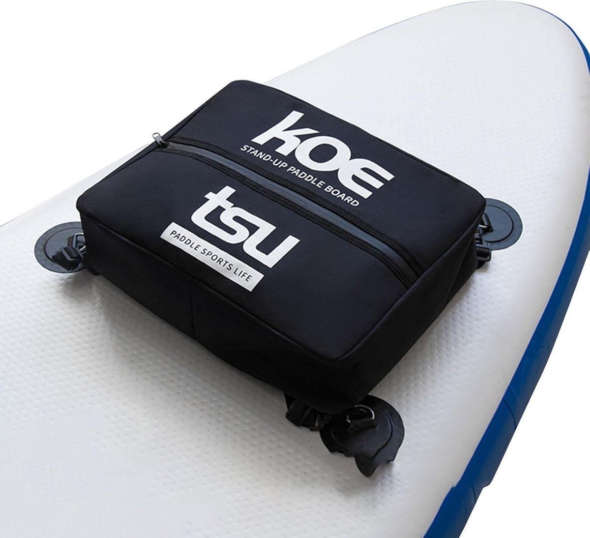 Koeltas Paddleboard - Isolatie Tas - Wateravonturen - Verzegelde Ritssluiting - 40x30x10 cm - Zwart
