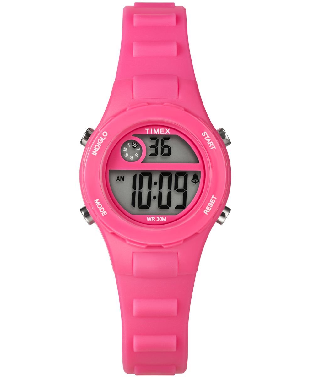 Timex Time Machine Tween TW2W92500 Horloge - Resin - Roze - Ø 27 mm