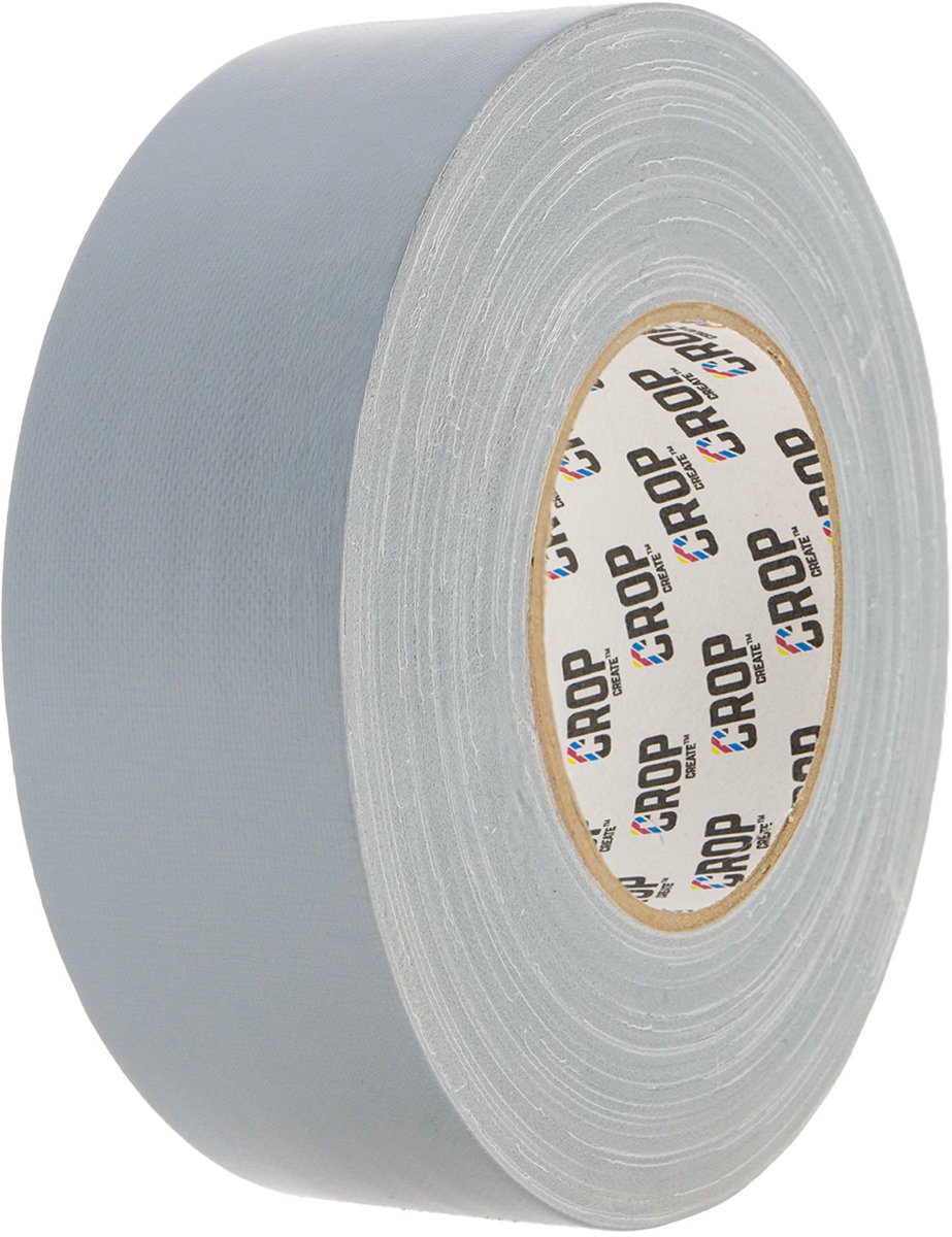 CROP Duct Tape Zilver 50mm - per rol