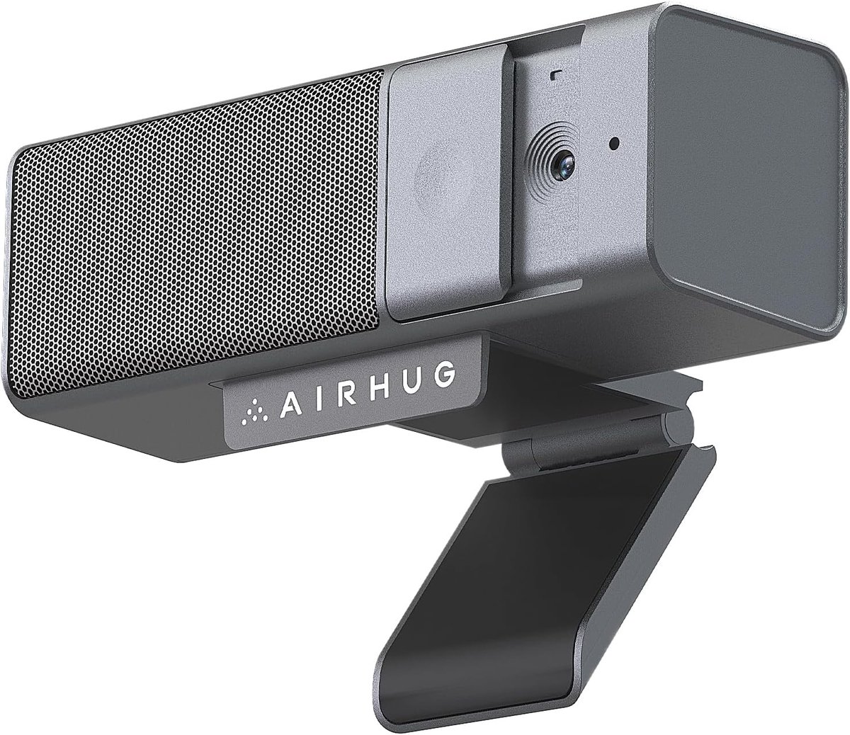 Thijox - AIRHUG 3-in-1 1080p Webcam met Microfoon en Luidspreker, USB-camera voor Videoconferenties, Online Leren, Gaming Live, Geïntegreerde Inkijkbe