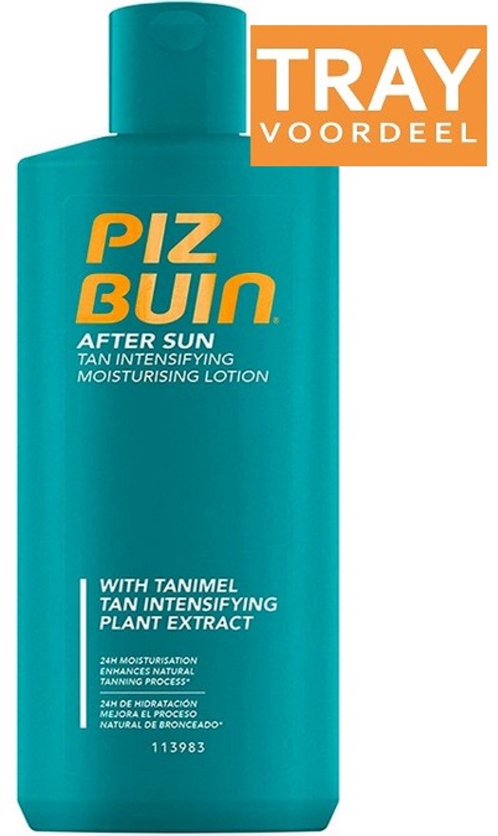 PIZ BUIN TAN INTENSIFYING MOISTURISING AFTERSUN LOTION 6 X 200 ML