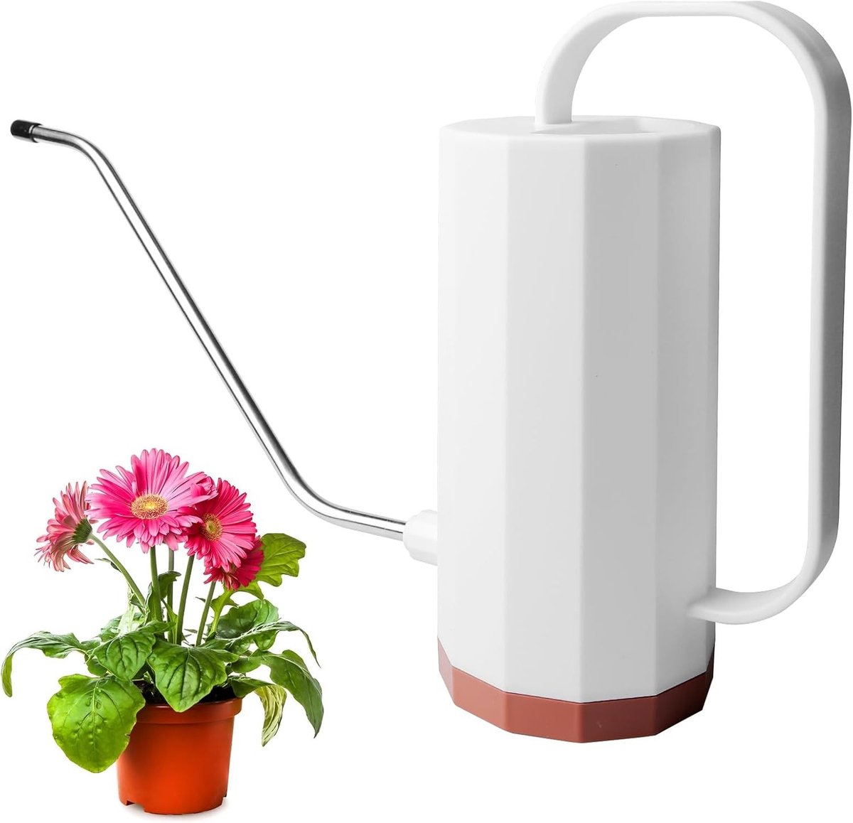 Gieter van 1.7 L voor Binnen- en Buitenplanten, Ideaal voor Bloemen, Bonsai en Tuinonderhoud
