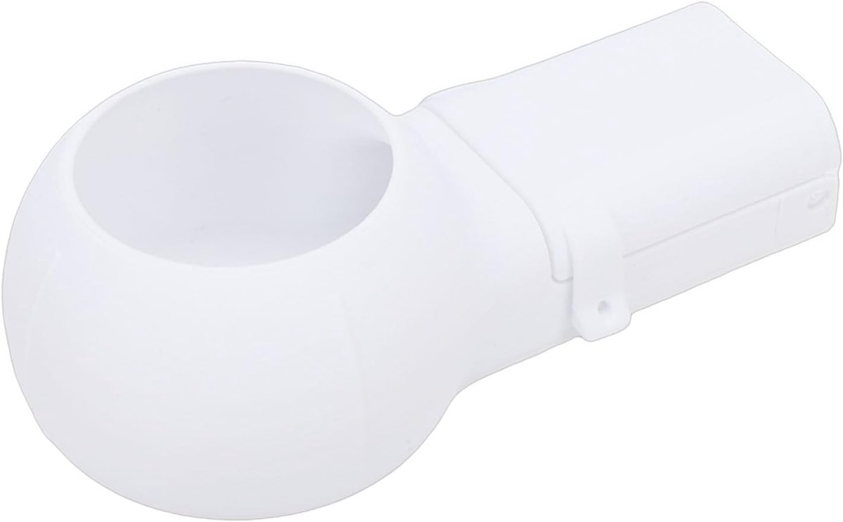 Boorstofvanger - Vuilopvangbak - Netheid Werkplek - Compact Ontwerp - 12 x 6 cm - Grijs