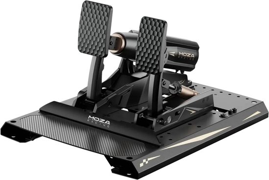 MOZA R12 V2 + FSR2 Wheel + MBooster Pedal Set - Complete Direct Drive Sim Racing Bundle 12Nm - Professionele PC Race Setup van Moza — afbeelding 3