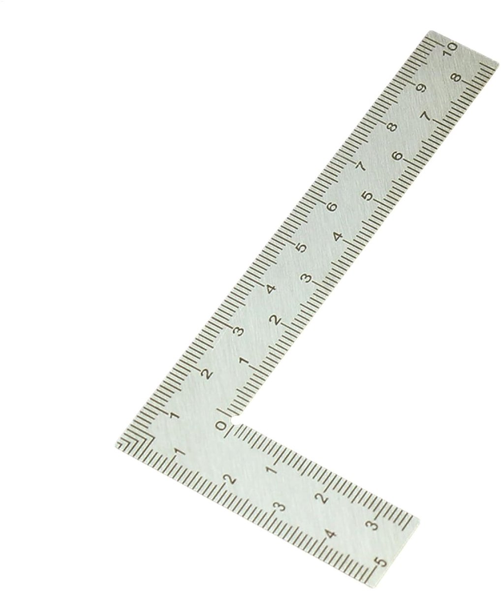 Frame vierkant - L-liniaal metaal - Timmerwerk projecten - Millimeter nauwkeurig - 10x15 cm - Meerkleurig