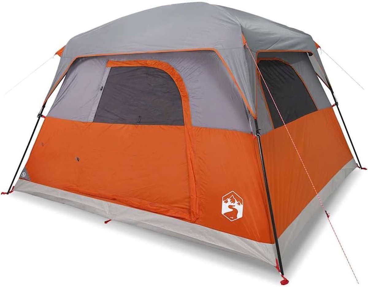 Kampeertent 4 personen - Outdoor tent - Kamperen met comfort - Met stroomaansluiting - 215 x 190 x 245 cm