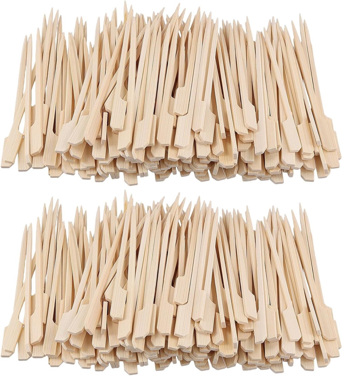 1000 Stuks Bamboe Spiesjes 12 cm - Houten Spiesjes voor Fingerfood, Barbecue, Snacks en Buffetten