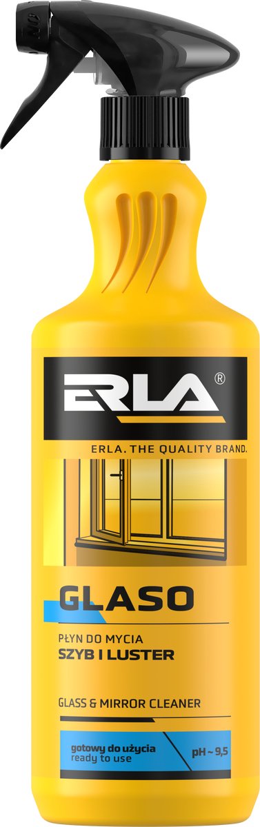 ERLA R1012 Serie - Glasreiniger - 1L - Geen Polijsten - Professioneel