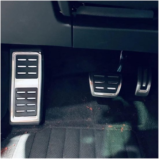 Pedaalhoezen Auto - Vervangende Onderdelen - Veiliger Rijden - Antislip Rubber - Set van 3 - Zwart — afbeelding 4