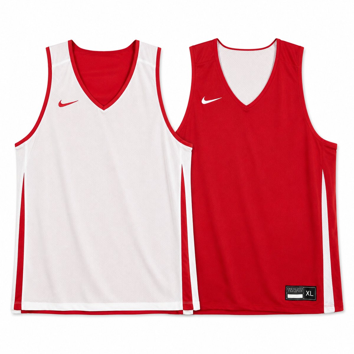 Nike Dri-FIT Practice Dish Jersey Reversible Basketbalshirt – Team Scarlet/ / Reversible Training Rood