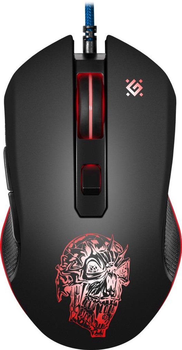 Defender Sleipnir GM-927 - Bedrade Gaming Muis - 12800dpi - 5 Programmeerbare Knoppen