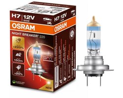 Osram Night Breaker Serie - Halogeen Autolamp - 220% Helderder Licht - H7 - Lange Reikwijdte