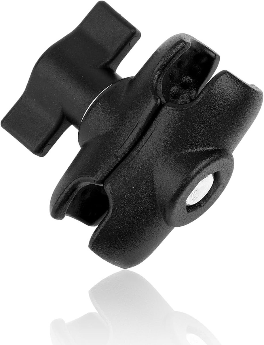 Dubbele Socket Arm Bevestiging voor Fietsen en Trucks, 5.4cm Aluminium Beugel voor RAM Mount Telefoonhouder met 1" Bal Componenten