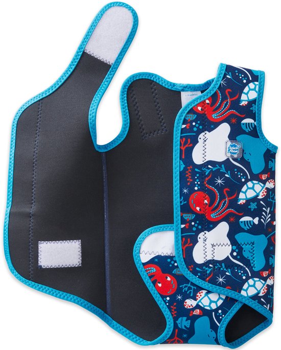 Splash About Baby Wrap Wetsuit - Warm Neopreen Babyzwempak voor Baby's en Peuters van Splash — afbeelding 2