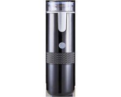 Draagbare Koffiemachine - Single Serve Apparaat - Koffie Zetten Onderweg - 2-in-1 Ontwerp - 160 ml Tank - One Color