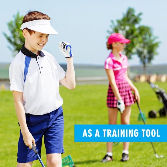 Golftraining-grip (2-delige set: rechter- & linkerhand) - Hulpmiddel voor golfswingtraining - Golftrainingshulpmiddel, houdingscorrectie, oefenen van uitlijning - Grip voor golfswing - Grip-oefening voor beginners - Grip-trainer voor golfclubs — afbeelding 4
