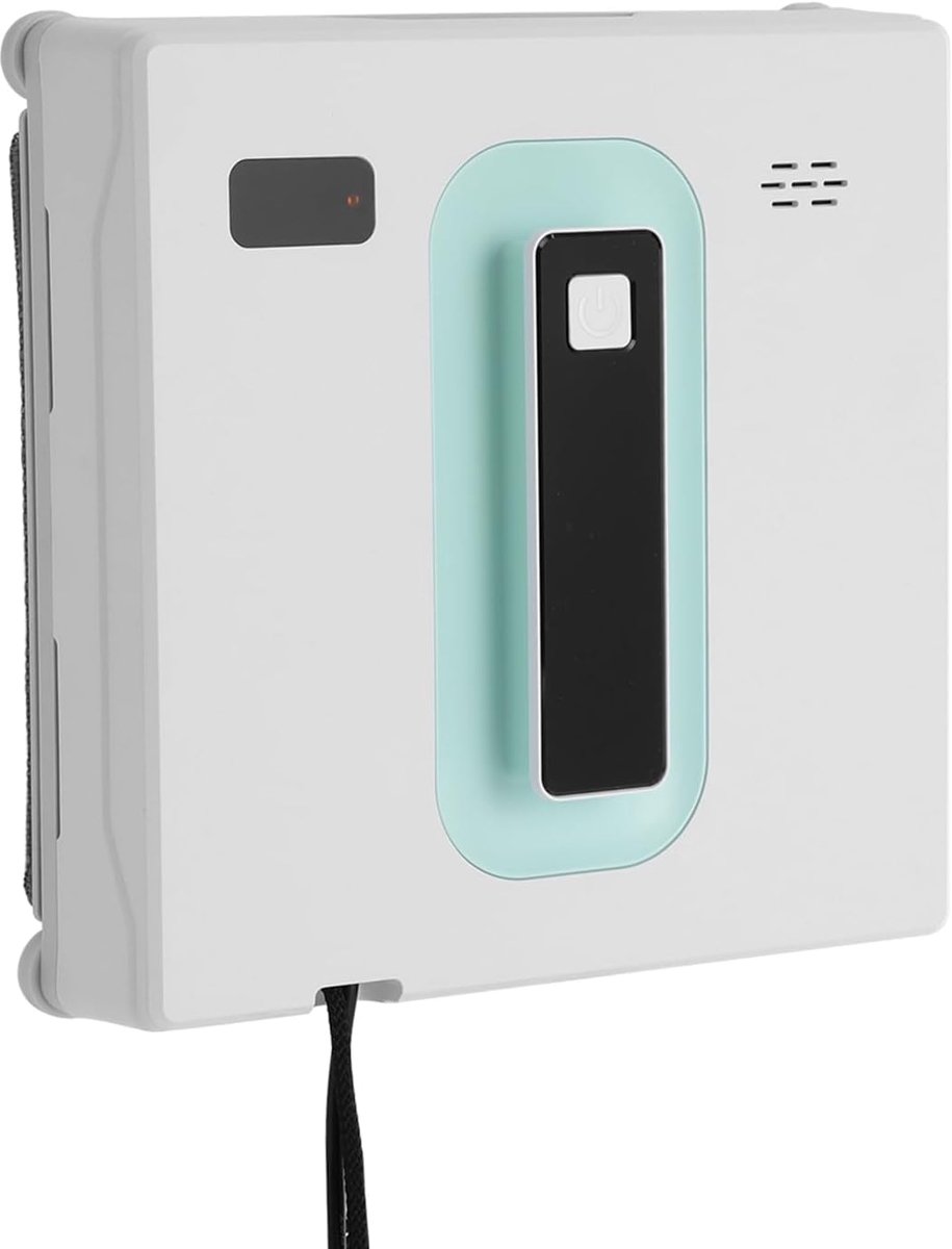 Ramen Schoonmaakrobot - Automatische Glasreiniger - Streeploos Ramen - Intelligente Sprayfunctie - 21.5 cm Breed - Wit Groen