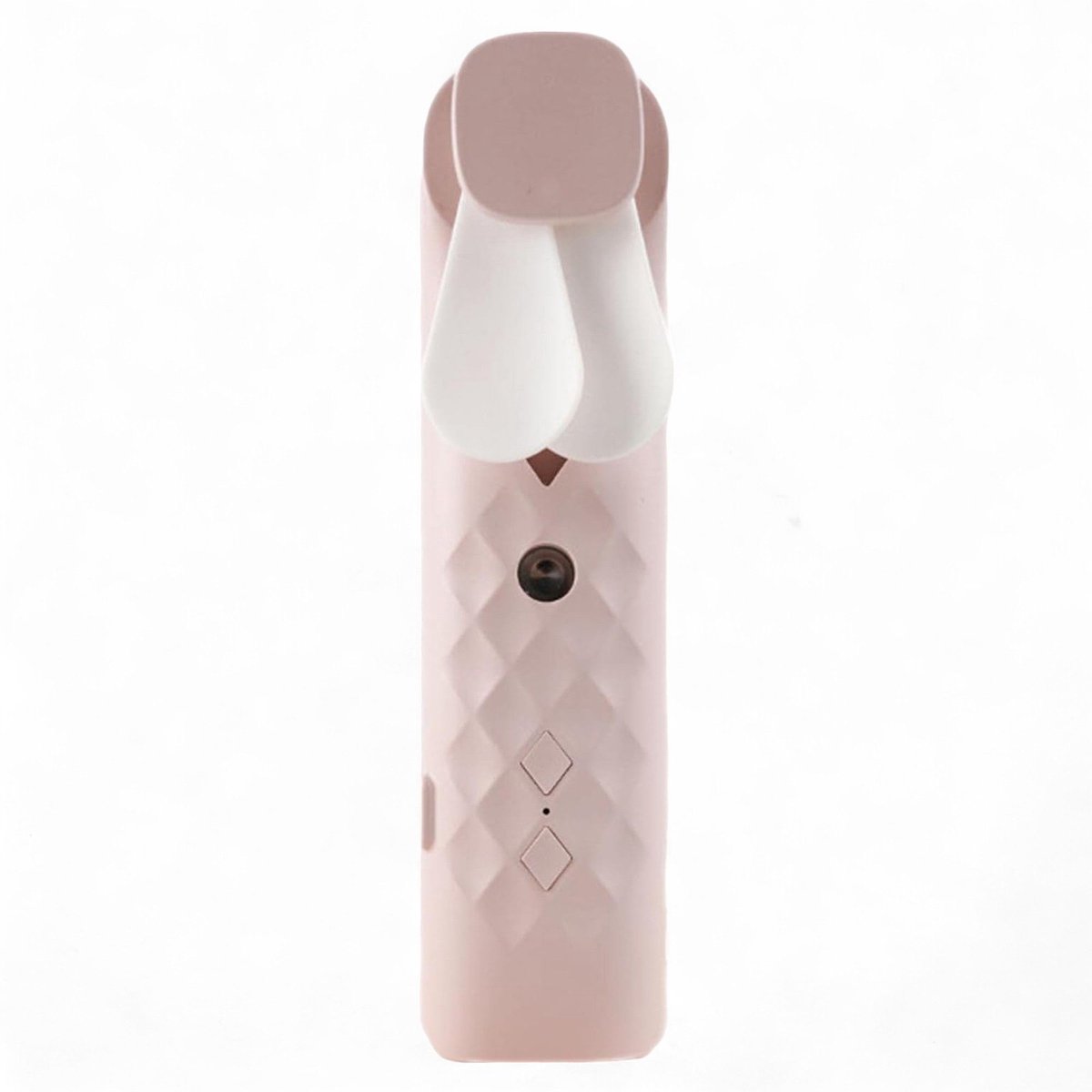 Draagbare Nano Mist Gezichtsventilator met Verstuiver – USB Oplaadbaar – Roze