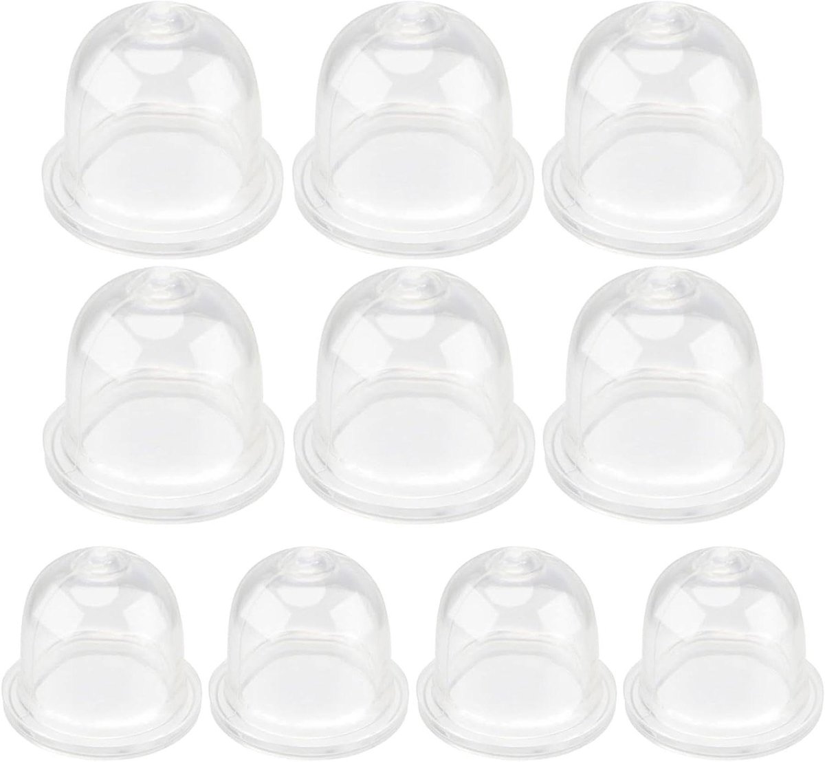Primer Lampen - Brandstofpompen - Motoronderhoud - Duurzaam Rubber - 22mm 10 Stuks - Transparant