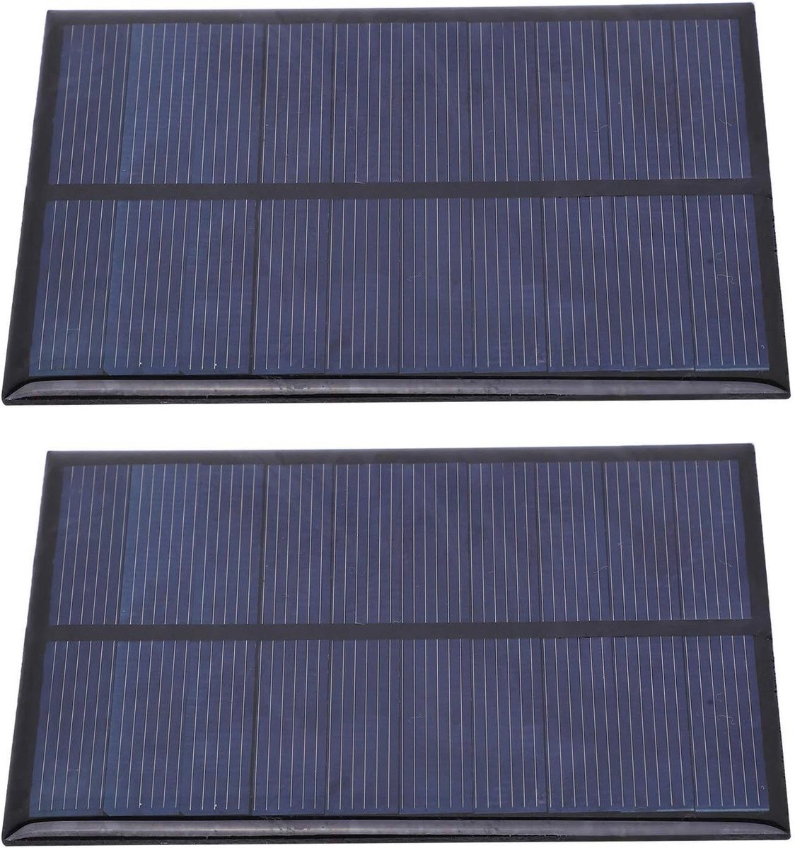 Mini Zonnepaneel - Zonne-energie Module - Tuinverlichting Voeden - Hoge Conversie - 130x150mm - Zwart