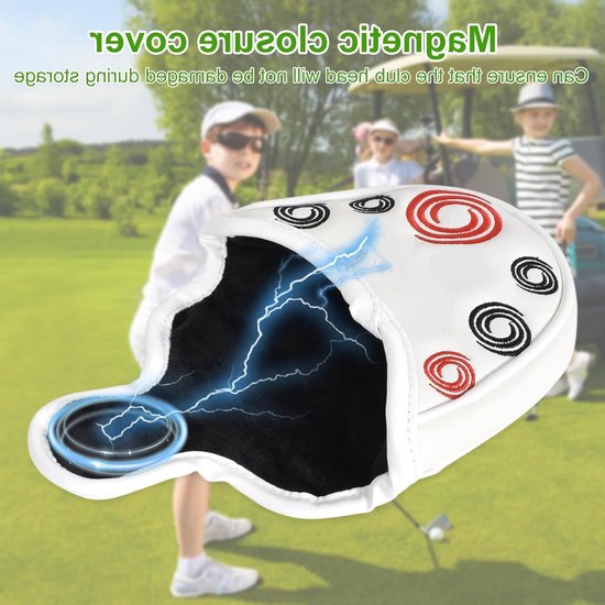 Magnetische Golf Putter Headcover voor Mallet Putters van Merkloos — afbeelding 4