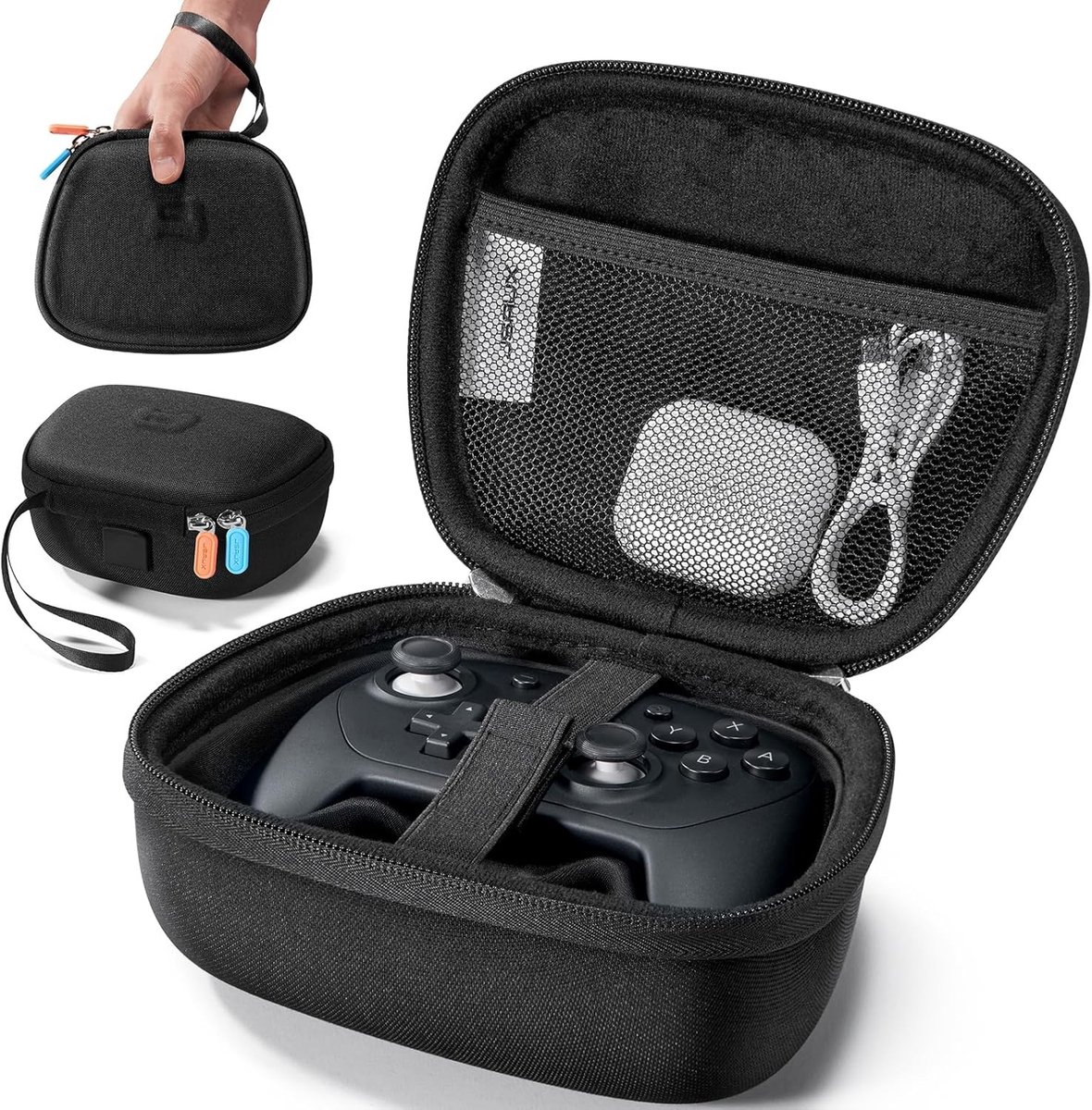 Draagbare Beschermhoes voor Nintendo Switch 2 Pro Controller, Reisbescherming, Schokbestendig en Duurzaam - Zwart