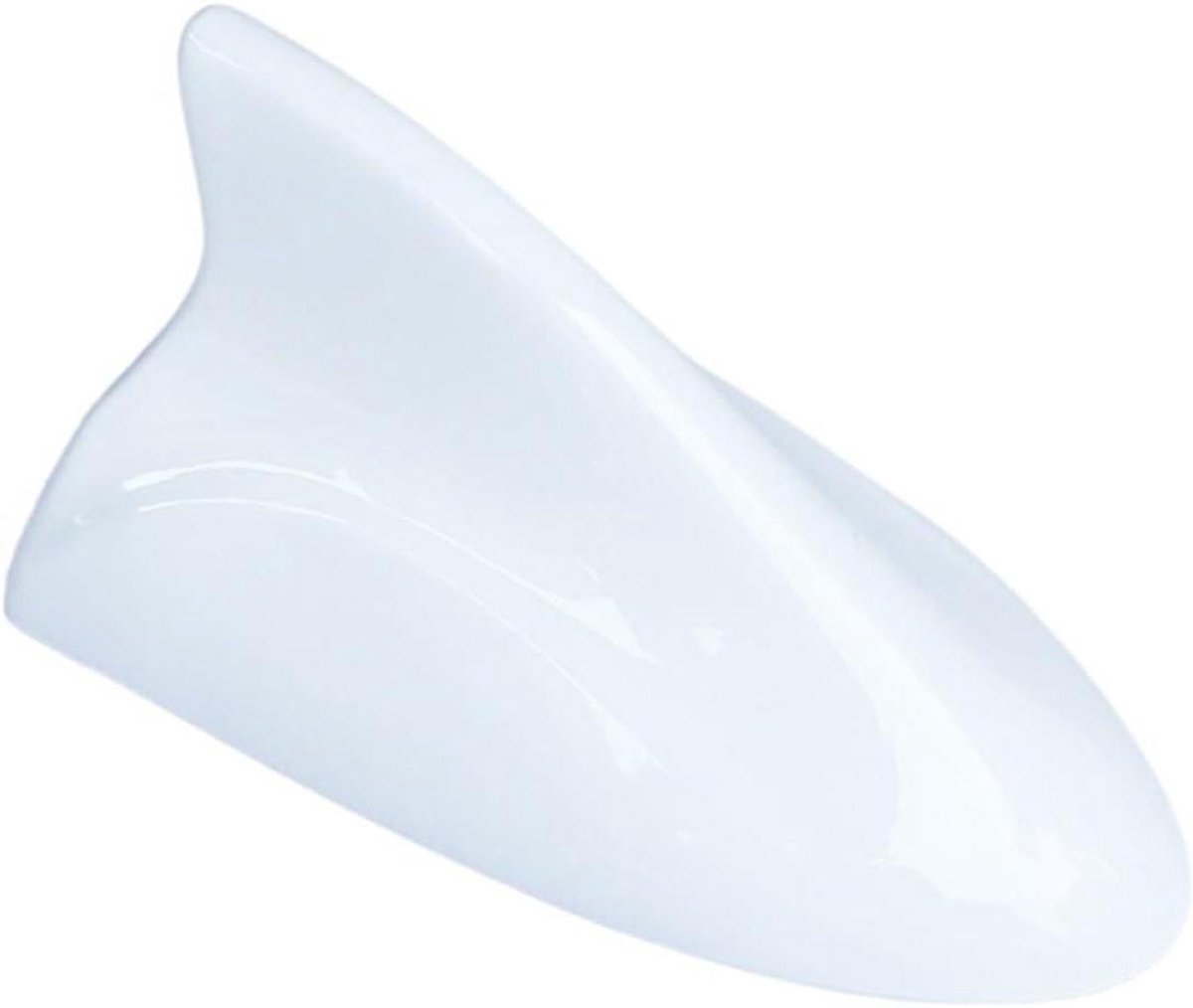 Auto Antenne - Haaienvin Antenne - Signaal Verbeteren - Waterdicht Ontwerp - 17.2 cm - Wit