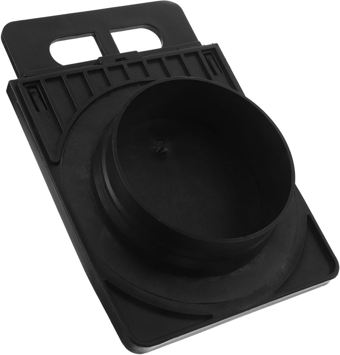 Afvoerklep - Waterregulator - Precisie Waterbeheer - Verstelbare Drainage - 30 cm - Zwart
