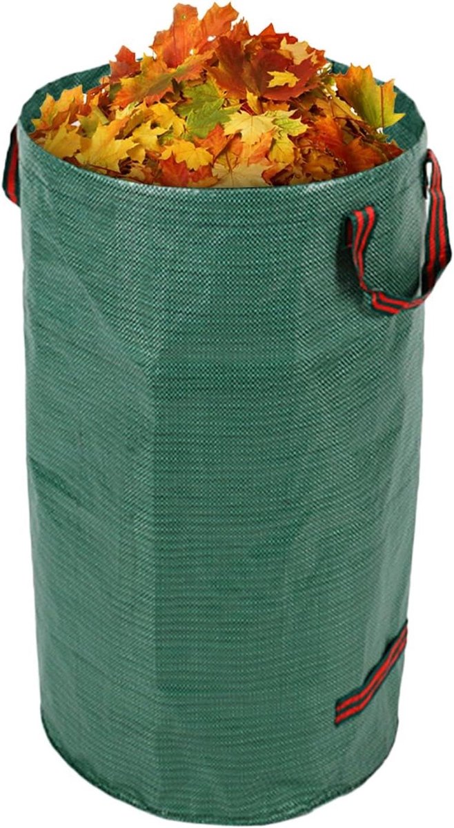 Tuinafvalzakken - Herbruikbare zakken - Buiten opruimen - Versterkte handgrepen - 132 Gallon - Groen