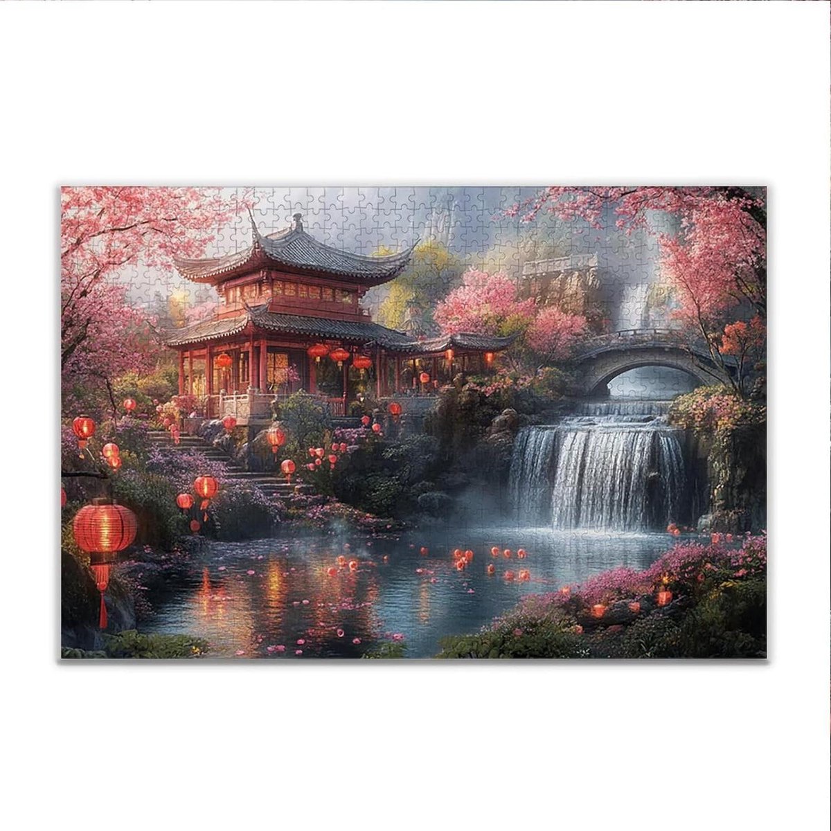 Puzzel 4000 stukjes - Landschap puzzel - Familie uitdaging - Handgesneden stukjes - 140 x 87 cm - Kleurrijk