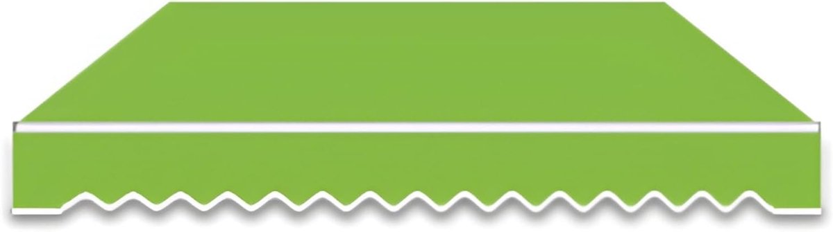 Terrasluifel stof - Schaduwdoek Luifel - Buitenruimte Beschermen - Weerbestendig Polyester - 4 x 3 m - Groen