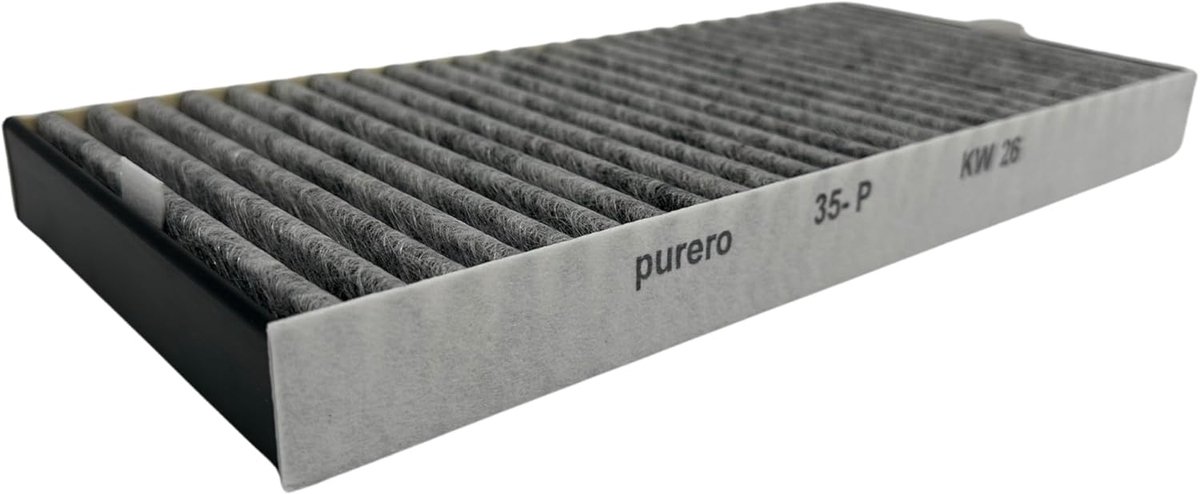 SnelShoppen - Vervangfilter DKF 35-P voor Miele Afzuigkappen KMDA 7272, 7473, 7676, 7876/12041230 - Actieve AirClean Geurfilter - Hoge Kwaliteit, Made