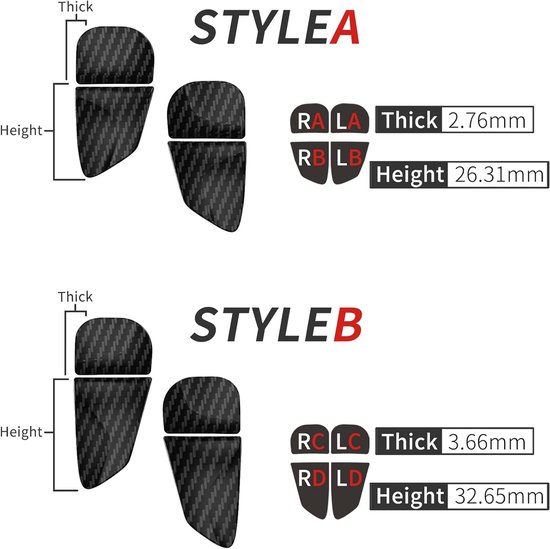 Knoppen Extensie Trigger voor PS5 Controller - Comfortabele Bumper en Trigger Verlengers van Merkloos — afbeelding 2