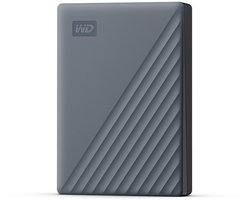 Western Digital My Passport - Externe Harde Schijf - USB-C - Grijs - 4 TB
