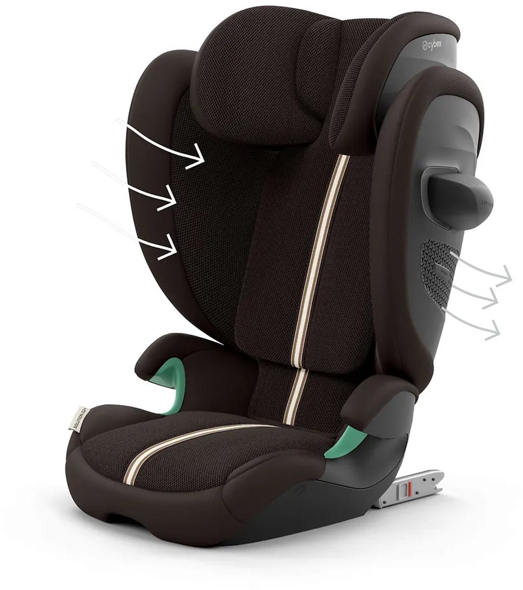 Cybex - Solution G2 - Autostoeltje - Chocolate Brown (plus)