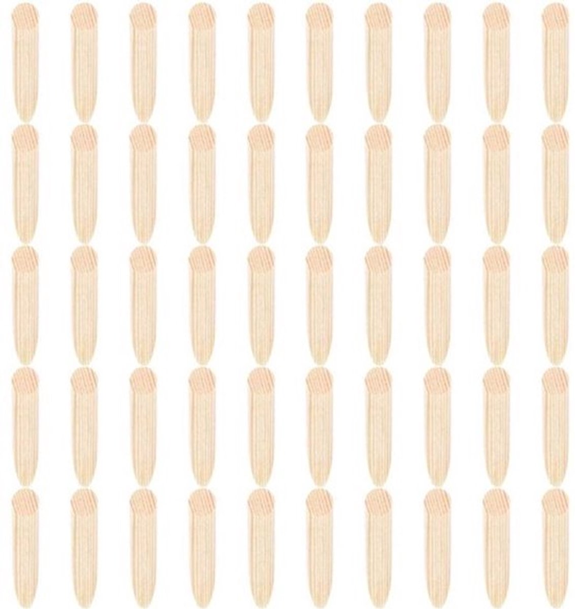 50 stuks houten zakgatstoppers - Houtbewerkingsschroeven stopkit voor verschillende schuine gaten - Grenenhoutboorgereedschap voor timmer- en handwerk
