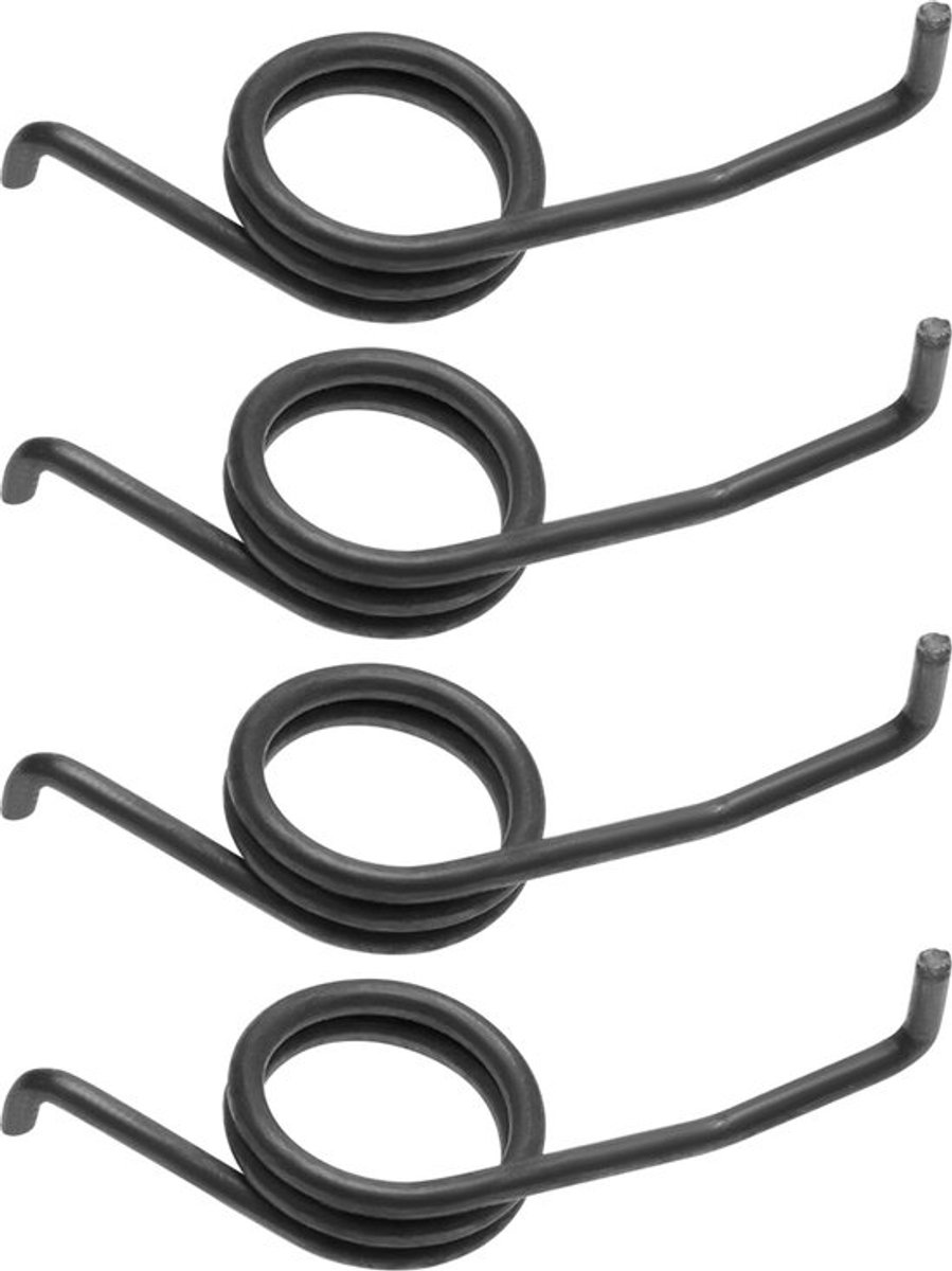 4 stuks Spinning Fishing Reel Spring Reel Langdurige Veer Reel Reparatie Onderdelen Vissersaccessoires Compatibel met