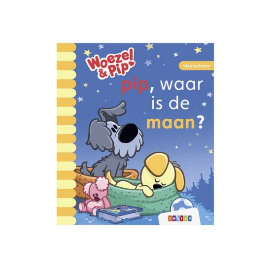 Kleuterlezen - pip, waar is de maan? - cover