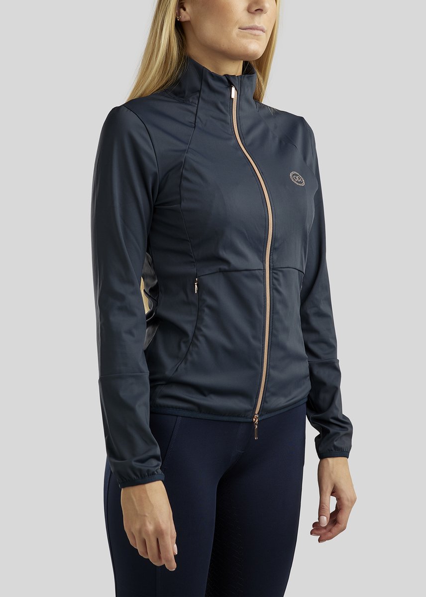 Montar FW'24 Rebel Softshell Vest Rosegold-Navy-M