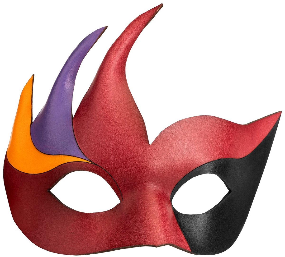 Colombina Cigno Venetiaanse Leren Masker